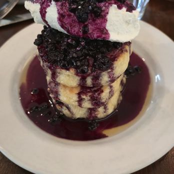 Mildred's Temple Kitchen - Mrs. Biederhof's wild blueberry buttermilk pancakes - Breakfast & Brunch Near Me - Toronto, Ontario