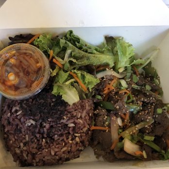 Bae Bae's Kitchen - Bulgogi with rice and bean sprouts - Korean Near Me - Pittsburgh, Pennsylvania Bae Bae's Kitchen - Bulgogi with rice and bean sprouts - Korean Near Me - Pittsburgh, Pennsylvania