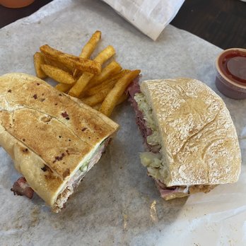 Worth Takeaway - Cuban sandwich, Reuben Sandwich, and season fries. - Breakfast & Brunch Near Me - Mesa, Arizona Worth Takeaway - Cuban sandwich, Reuben Sandwich, and season fries. - Breakfast & Brunch Near Me - Mesa, Arizona