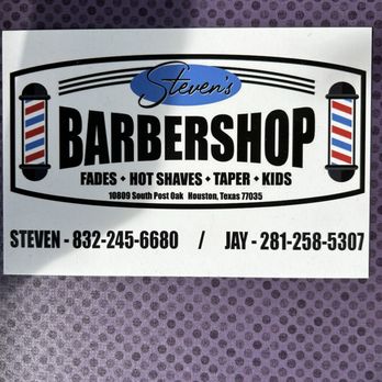 Steven's Barber Shop - Barbers Near Me - Houston, Texas Steven's Barber Shop - Barbers Near Me - Houston, Texas