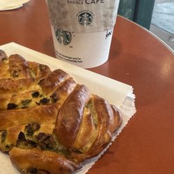 Barnes & Noble Cafe - Potato leek pretzel