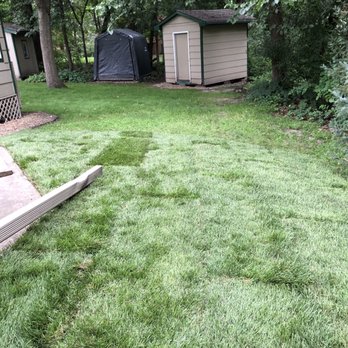 Solutions JF Landscaping & Tree Services - Finished back - Landscaping Near Me - Brooklyn Park, Minnesota Solutions JF Landscaping & Tree Services - Finished back - Landscaping Near Me - Brooklyn Park, Minnesota