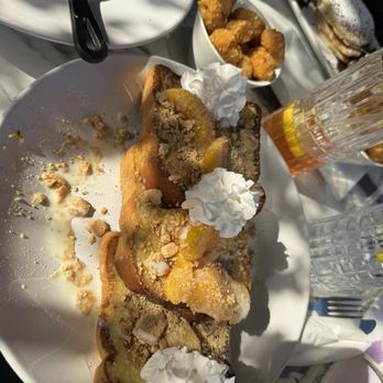 Blossoms Brunch Bar - Peach cobbler french toast - Breakfast & Brunch Near Me - Rahway, New Jersey Blossoms Brunch Bar - Peach cobbler french toast - Breakfast & Brunch Near Me - Rahway, New Jersey