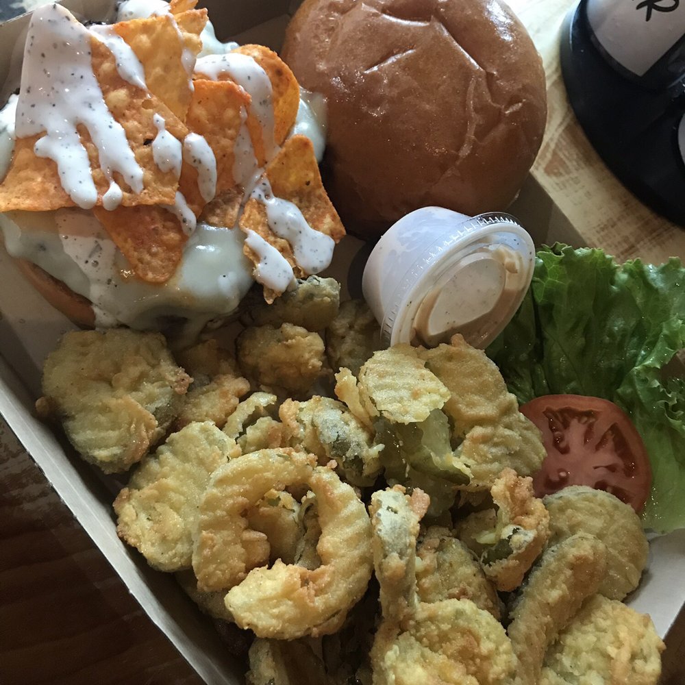 Twisted Root Burger - Cool ranch burger and fried pickles - Burgers Near Me - Bedford, Texas Twisted Root Burger - Cool ranch burger and fried pickles - Burgers Near Me - Bedford, Texas