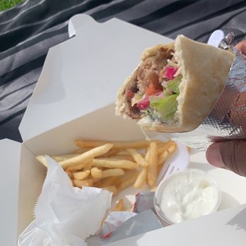 Adonis - Trio Gyro Combo - Mediterranean Near Me - Laguna Beach, California