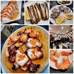 Sanchís - Seafood tapas. Shrimp, razor clams, fresh fresh briney oysters and octopus. Beyond expectations. Very welcoming and spirited.