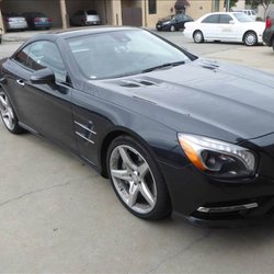 Photo of Gene's Import Auto Body - Sand City, CA, US. Painted the front end on this Mercedes