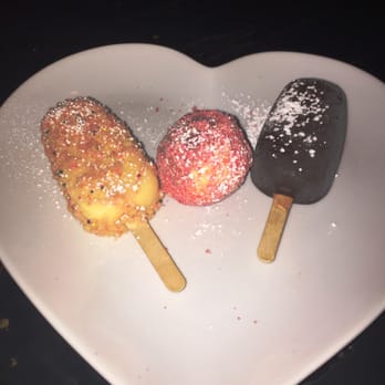 Morrison - Circus animals ice cream bar, strawberry shortcake bon bon, nutella chocolate ice cream bar - Gastropubs Near Me - Los Angeles, California