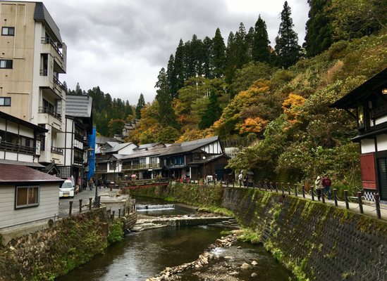 Ginzan Onsen by null