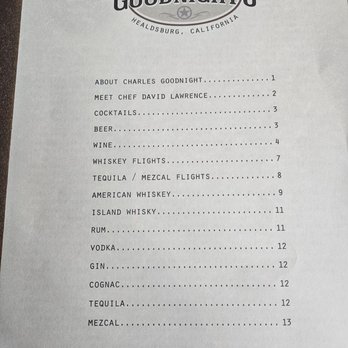 Goodnight’s Prime Steak + Spirits - Steakhouses Near Me - Healdsburg, California Goodnight’s Prime Steak + Spirits - Steakhouses Near Me - Healdsburg, California