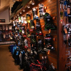 First Run Ski Shop - Part of our boot selection. We carry Lange, Rossignol, Salomon, Head, and many more!
