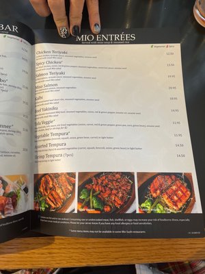 Menu photo 3 Mio Sushi Beaverton, OR