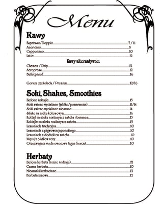 Menu photo 6 À Nouche Warsaw, MZ Menu photo 6 À Nouche Warsaw, MZ