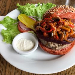 imagine - The "Russian" burger.