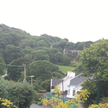 Abbeyglen Castle Hotel - Another view from our room, the town of Cliften. - Hotels Near Me - Clifden, G