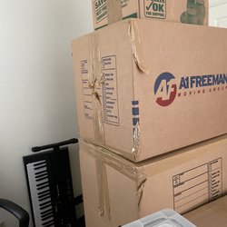 A-1 Freeman Moving Group - Crap tape job