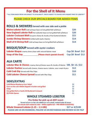 Menu photo 1