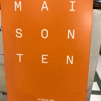 MAISON 10 - Postcard - Accessories Near Me - New York, New York