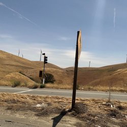 Altamont Pass Road - Windmill fields fir days