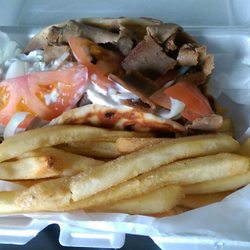 Firehouse - Gyro and fries