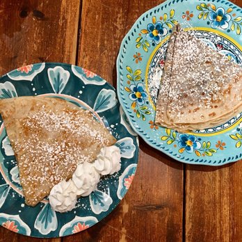 Julianna's Crepes - Lemon Cream and Cinnamon Toast (Lemon cream is filled with lemon custard and is a lemon lovers dream) - Creperies Near Me - Atlanta, Georgia