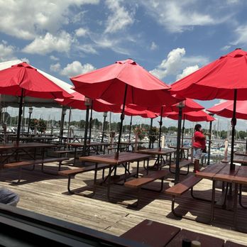 Mikes Crab House North - The deck seating area - Seafood Near Me - Pasadena, Maryland Mikes Crab House North - The deck seating area - Seafood Near Me - Pasadena, Maryland
