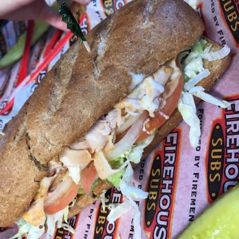 Firehouse Subs - Chicken Bacon Ranch on wheat. No mayo. - Sandwiches Near Me - San Jose, California Firehouse Subs - Chicken Bacon Ranch on wheat. No mayo. - Sandwiches Near Me - San Jose, California