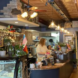 Coffee station with excellent service