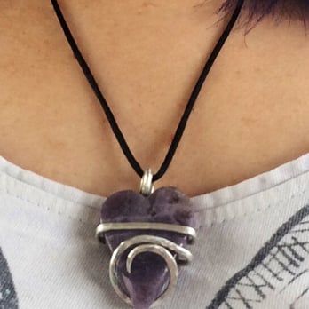 Jackalope - Pretty custom made, hand crafted stone necklace made for me by a cool dude named Nathan. - Furniture Stores Near Me - Santa Fe, New Mexico