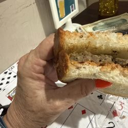 More bread less meat? Shouldn't it be the other way around?