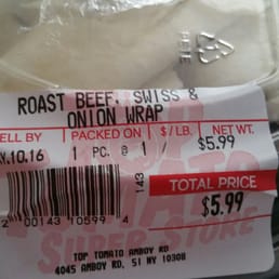 Sold padt sell by date, who knows when jt was actually prepared. Slimy wrap and roast beef had turned. Sold padt sell by date, who knows when jt was actually prepared. Slimy wrap and roast beef had turned.