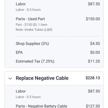 Specialty Z - Kid most likely messed up my battery cable forcing me to pay and the used intake tubes are $20 brand new on Amazon. - Auto Parts & Supplies Near Me - Simi Valley, California Specialty Z - Kid most likely messed up my battery cable forcing me to pay and the used intake tubes are $20 brand new on Amazon. - Auto Parts & Supplies Near Me - Simi Valley, California