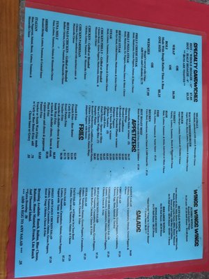 Menu photo 1 Six Pacs-N-More Johnstown, PA