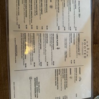 Rooted Rotisserie - Menu - French Near Me - Baltimore, Maryland