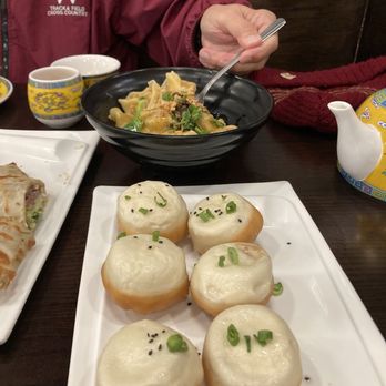 四姐 Special Noodle - Soup pan fried buns. Kind of doughy, but the filling was good. - Chinese Near Me - Richmond, California 四姐 Special Noodle - Soup pan fried buns. Kind of doughy, but the filling was good. - Chinese Near Me - Richmond, California