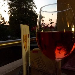 Spaghetti & Gamberoni - Rosé und Sonnenuntergang :-)
