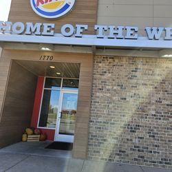 Burger King - Restaurant Entrance