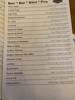Menu photo 3 Silver Branch Brewing Warrenton, VA
