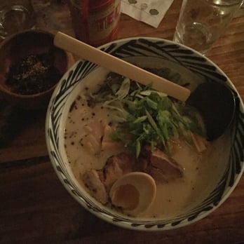 Ramen Wasabi - Tonkotsu Ramen with added mustard greens. - Ramen Near Me - Chicago, Illinois Ramen Wasabi - Tonkotsu Ramen with added mustard greens. - Ramen Near Me - Chicago, Illinois