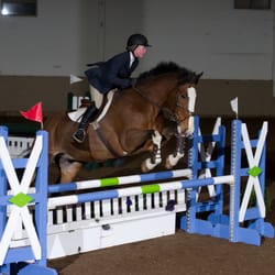 Quiet Rein Riding School - 10 year old Kaylyn shows Bailey.