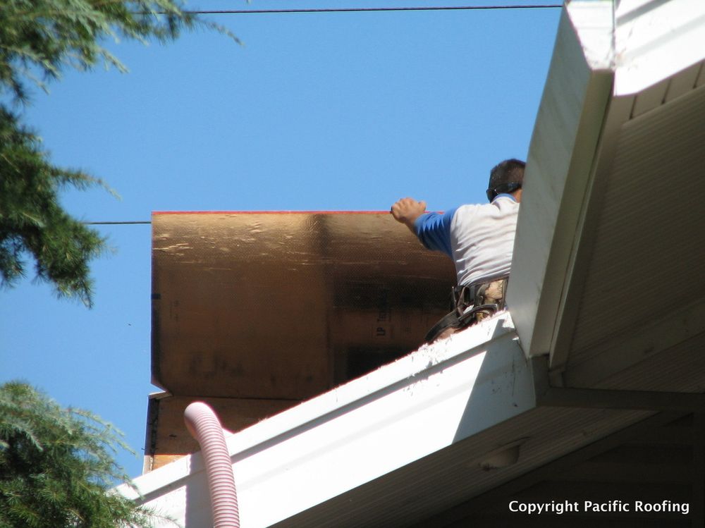Slide of Pacific Roofing