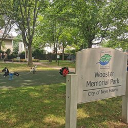 Wooster Memorial Park - A place to eat takeout pizza