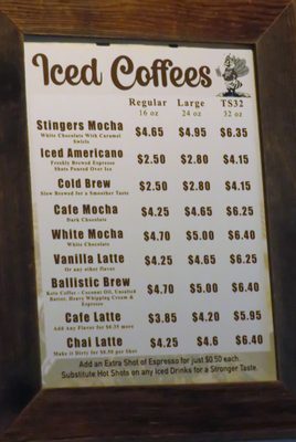Menu photo 2 Stingers Coffee Corpus Christi, TX Menu photo 2 Stingers Coffee Corpus Christi, TX