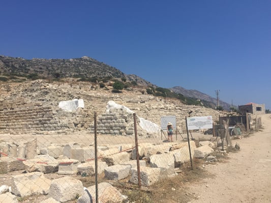 Knidos Ancient City by null