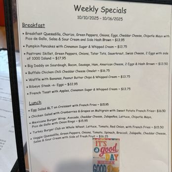Stratford Skillet - Weekly Specials... we loved the Pumpkin Pancakes - Breakfast & Brunch Near Me - Stratford, Connecticut Stratford Skillet - Weekly Specials... we loved the Pumpkin Pancakes - Breakfast & Brunch Near Me - Stratford, Connecticut