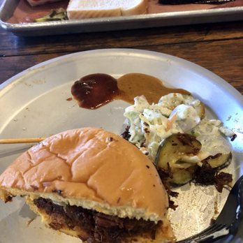Interstellar BBQ - Chopped beef sandwich - Barbeque Near Me - Austin, Texas Interstellar BBQ - Chopped beef sandwich - Barbeque Near Me - Austin, Texas