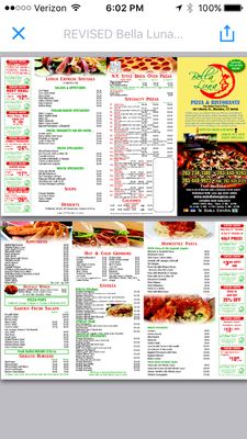 Menu photo 6 Bella Luna Pizza Meriden, CT Menu photo 6 Bella Luna Pizza Meriden, CT