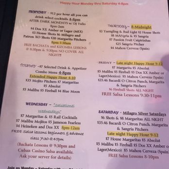 Café Citron - Weekly specials - Latin American Near Me - Washington, DC, District of Columbia
