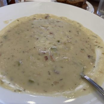 The Black Cow Cafe - Friday's Clam Chowder Soup - New American Near Me - Montrose, California