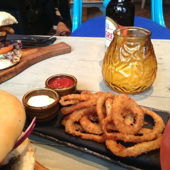 Tusk - those onion rings (2013) - Burgers Near Me - Manchester, XGM